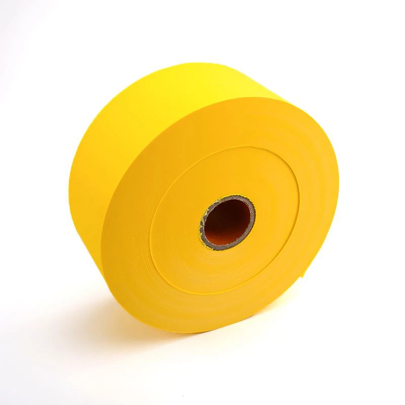 Film plastique jaune à une longueur d'onde particulière
